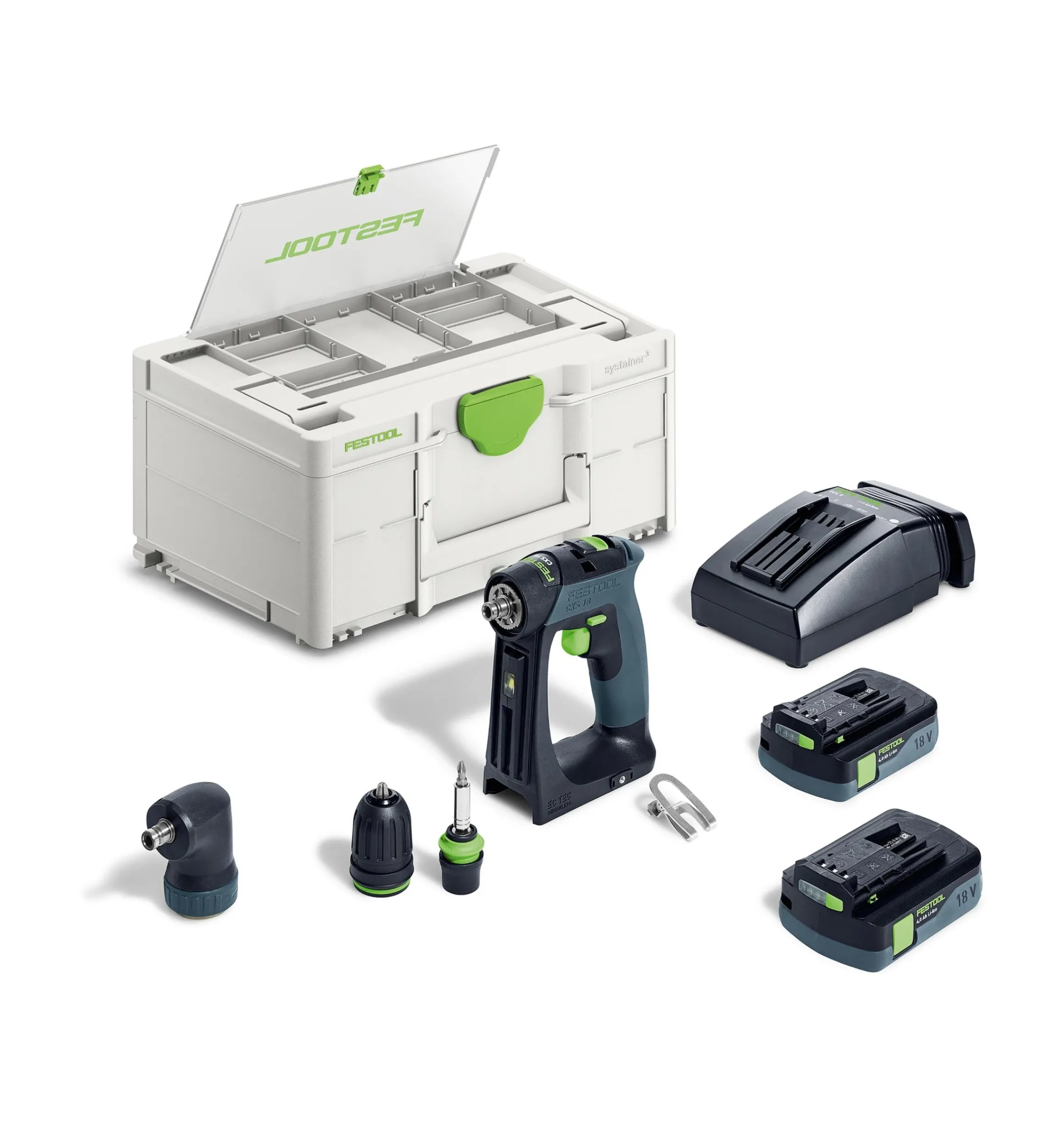Lee Valley Power Tools>Festool Cordless Drill CXS 18