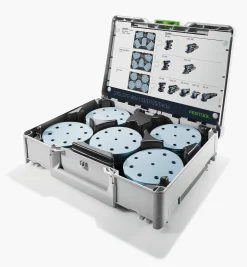 Lee Valley Workshop>Festool D125 Abrasive Disc Starter Set