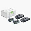 Lee Valley Workshop>Festool Energy Set SYS 18V 2×8,0/2×SCA16