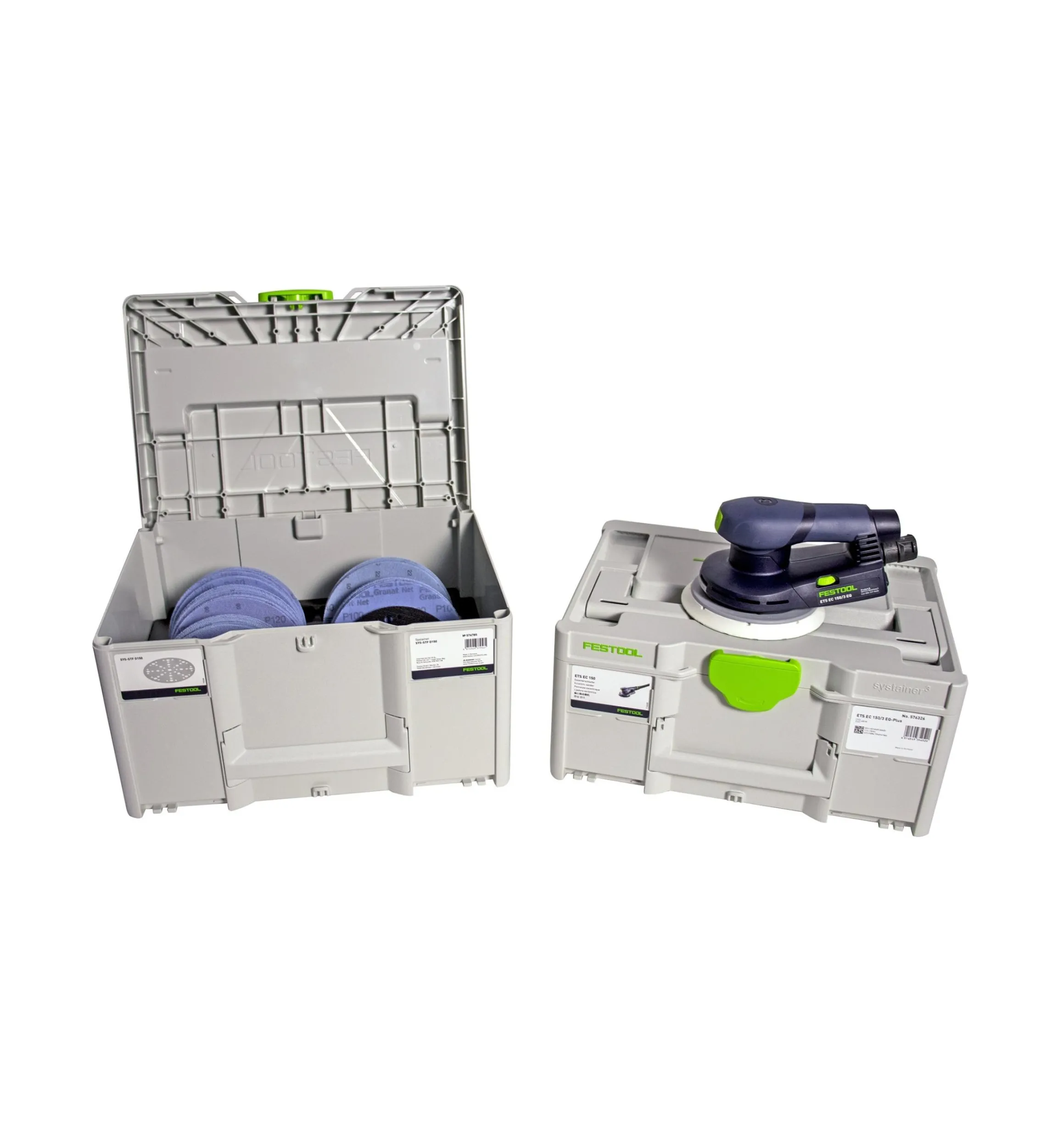 Lee Valley Power Tools>Festool ETS EC 150 And Net Abrasive Combo Kit