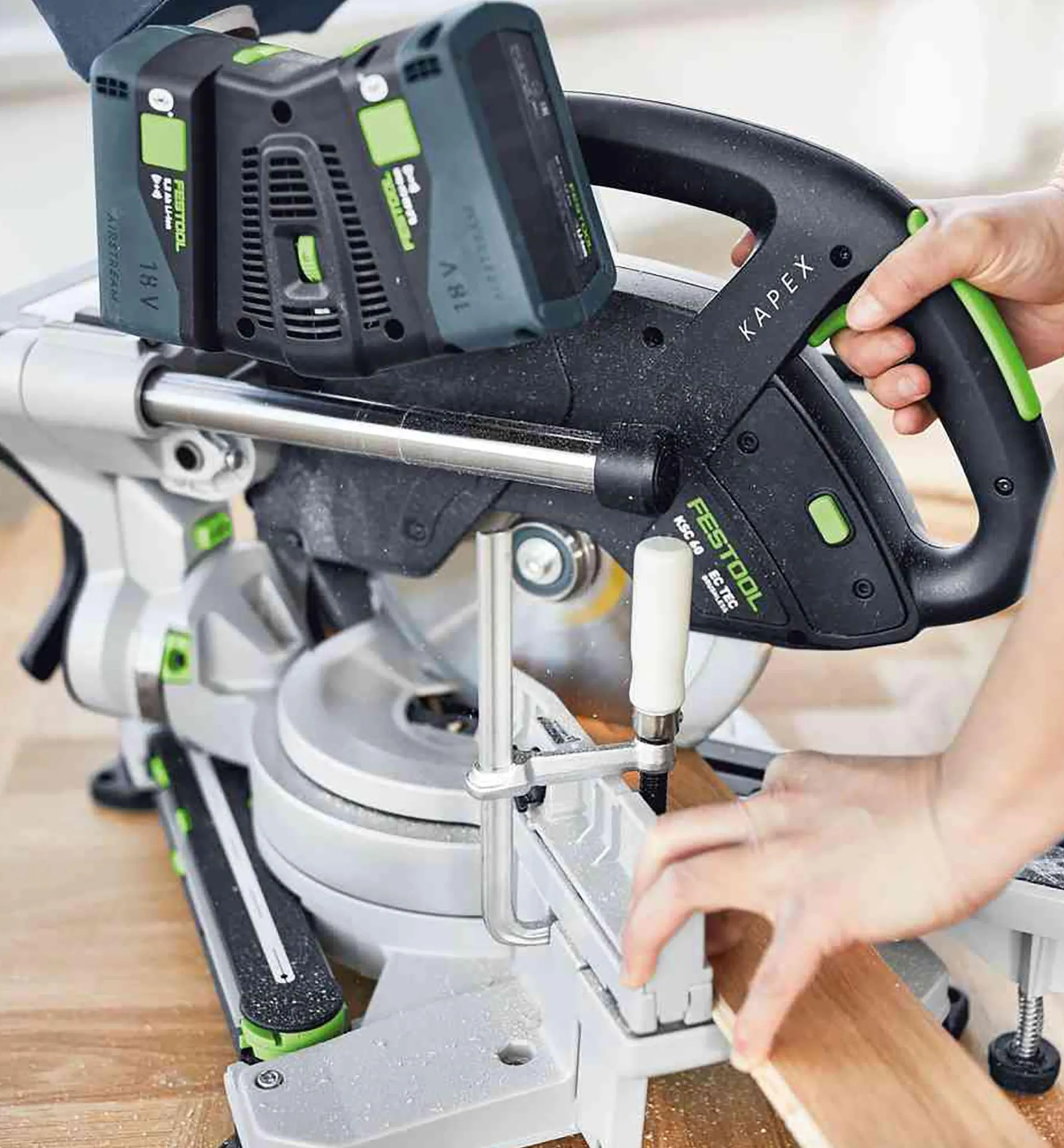 Lee Valley Power Tools>Festool Kapex KSC 60 Sliding Compound Miter Saw
