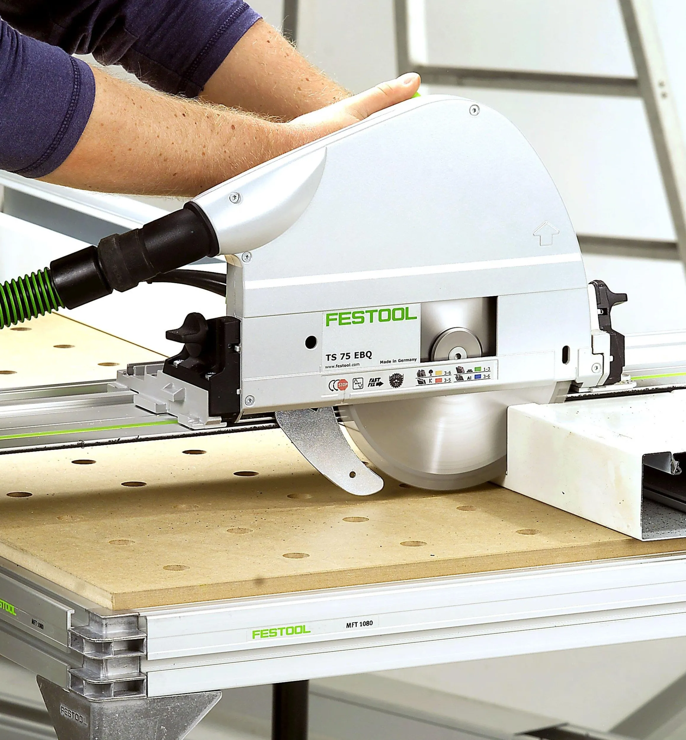 Lee Valley Power Tools>Festool TS 75 EQ Plunge-Cut Circular Saw