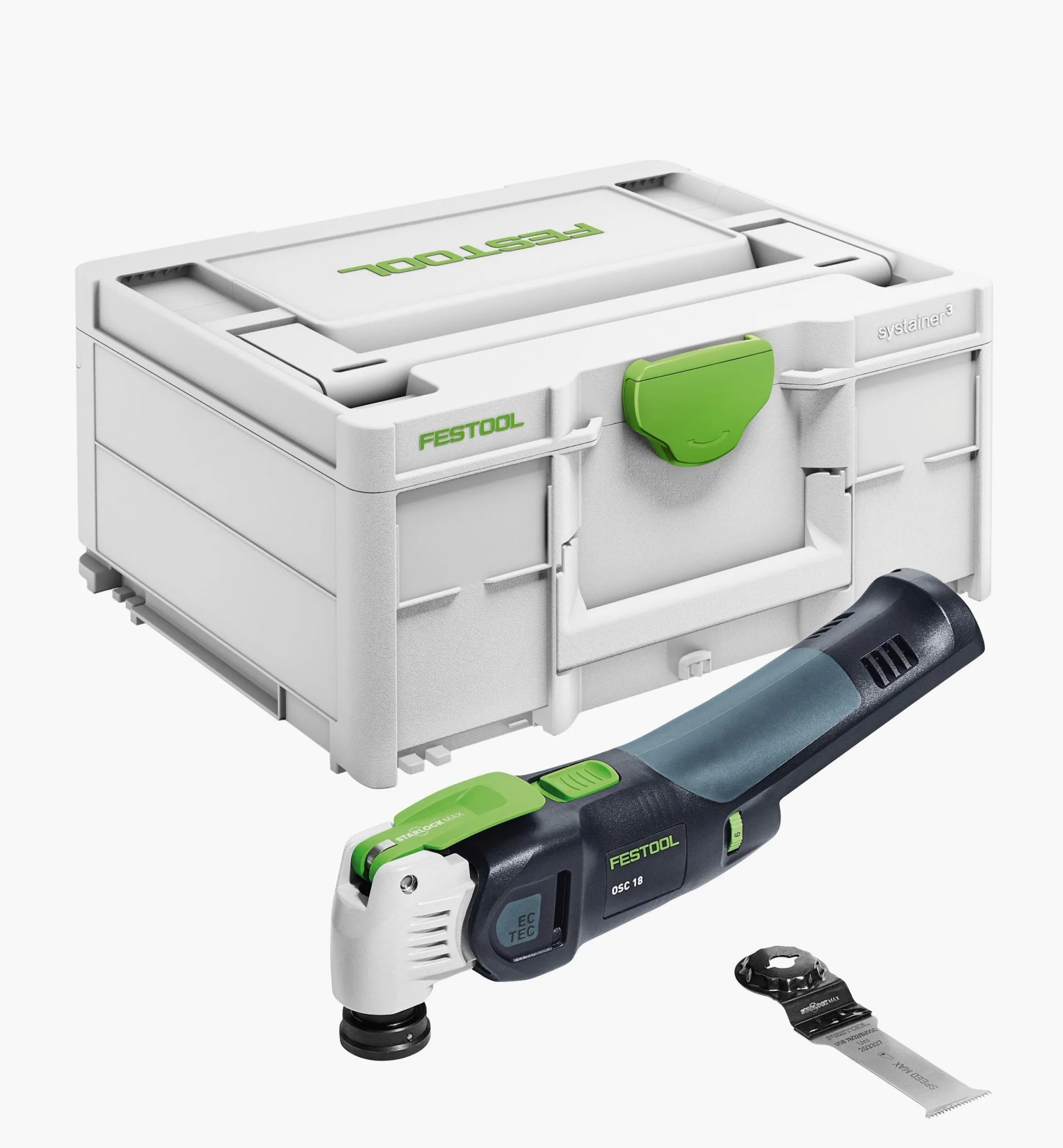 Lee Valley Power Tools>Festool Vecturo OSC 18 Cordless Oscillating Tool