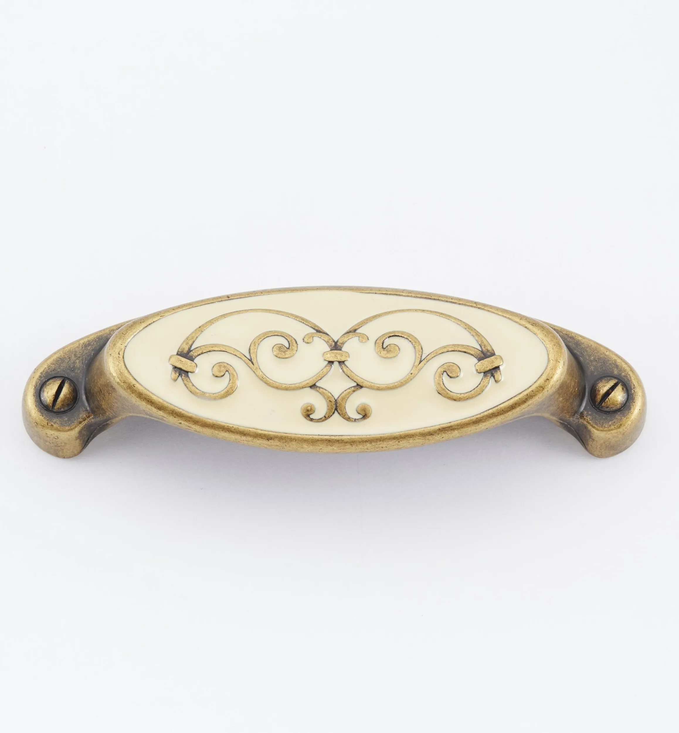 Lee Valley Pulls>Filigree Oval Shell Pulls