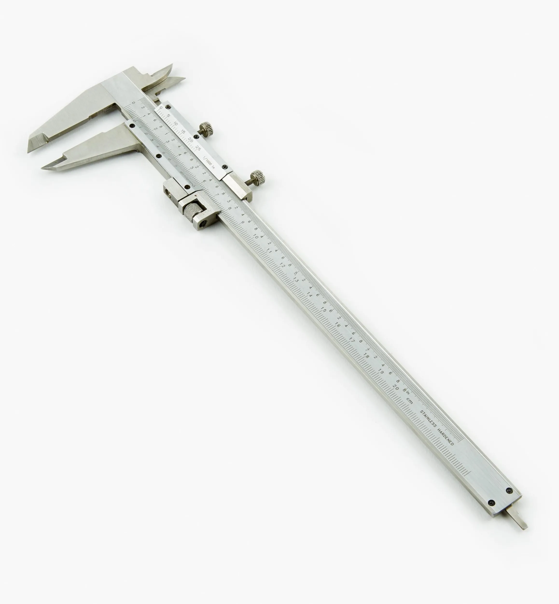 Lee Valley Marking & Measuring>Fine-Adjustment Imperial/Metric Vernier Calipers
