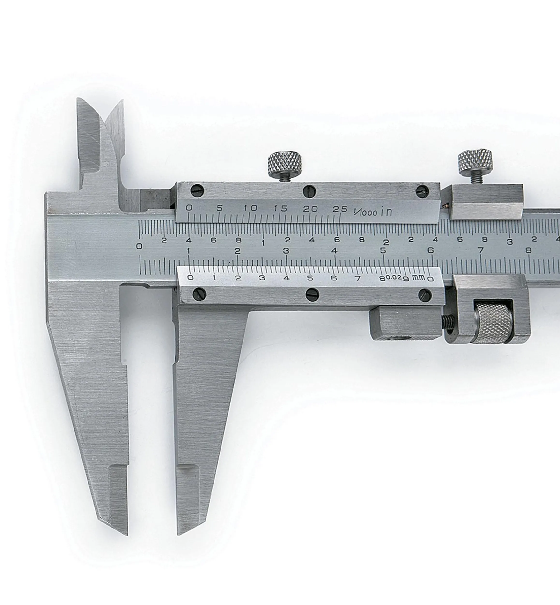 Lee Valley Marking & Measuring>Fine-Adjustment Imperial/Metric Vernier Calipers