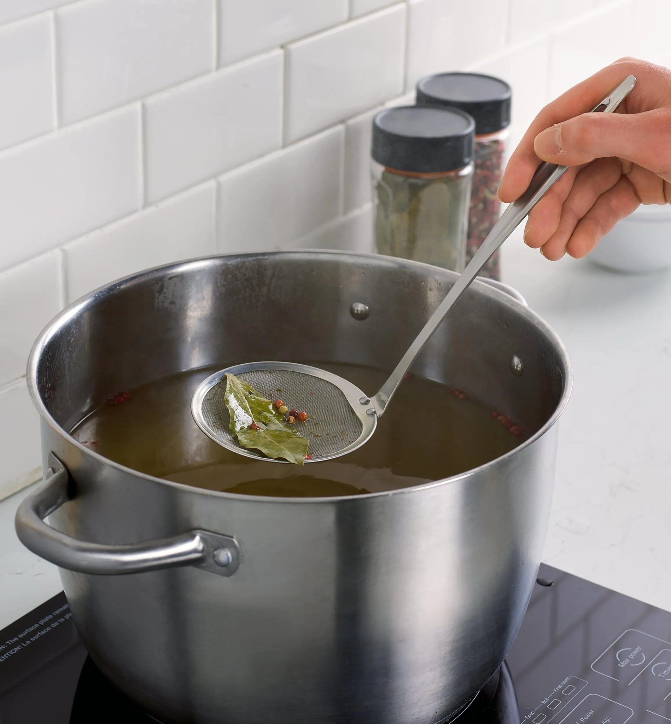 Lee Valley Cooking Utensils>Fine-Mesh Skimming Ladle