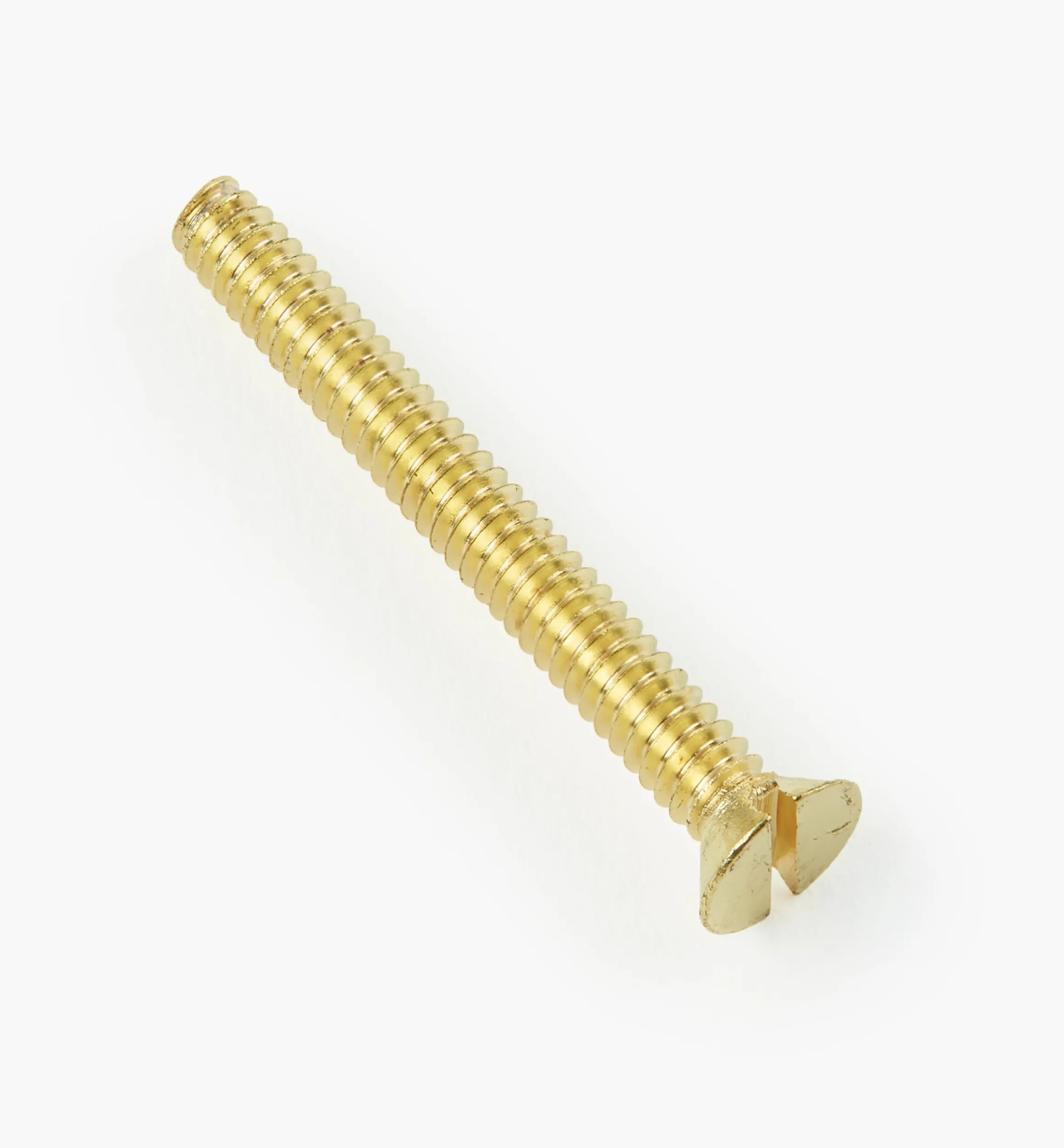 Lee Valley Screws>Flat-Head Slot Brass Machine Screws