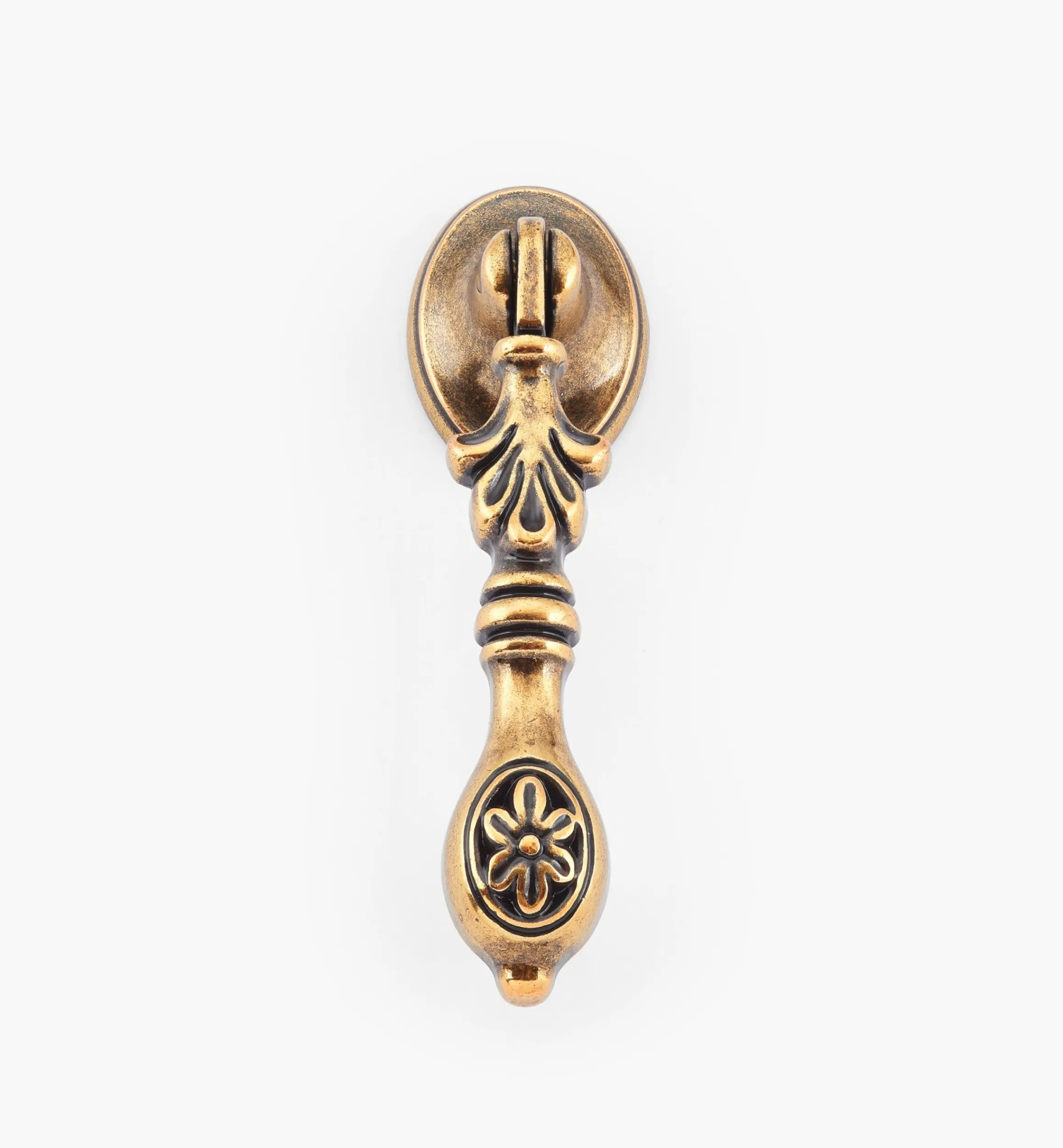 Lee Valley Pulls>Floral Drop Pull