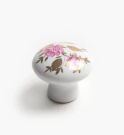 Lee Valley Knobs>Floral Knob