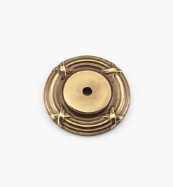 Lee Valley Escutcheons>Forged Brass Backplate