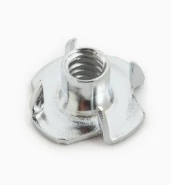 Lee Valley Jig & Fixture Parts>Four-Prong T-Nuts (1/4-20 Thread)