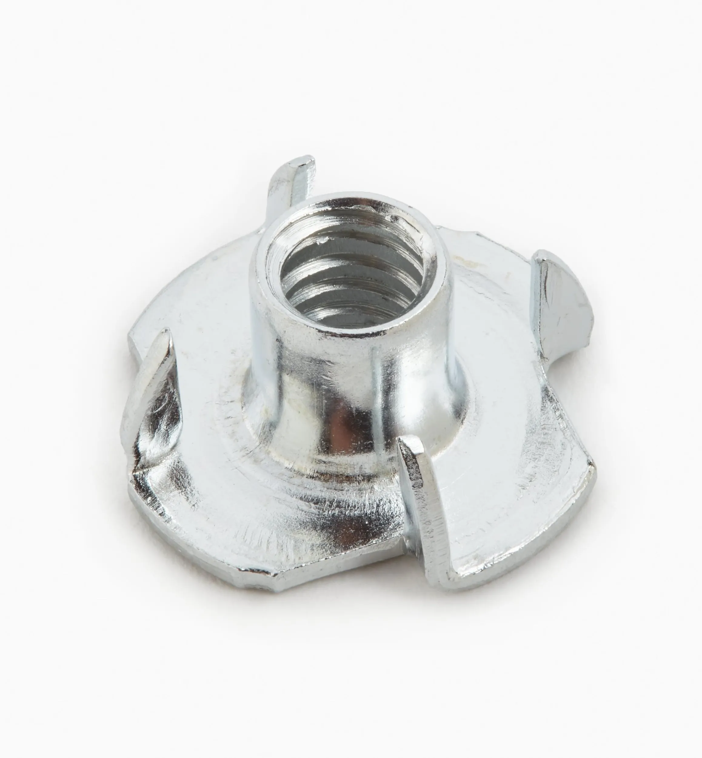 Lee Valley Jig & Fixture Parts>Four-Prong T-Nuts (1/4-20 Thread)
