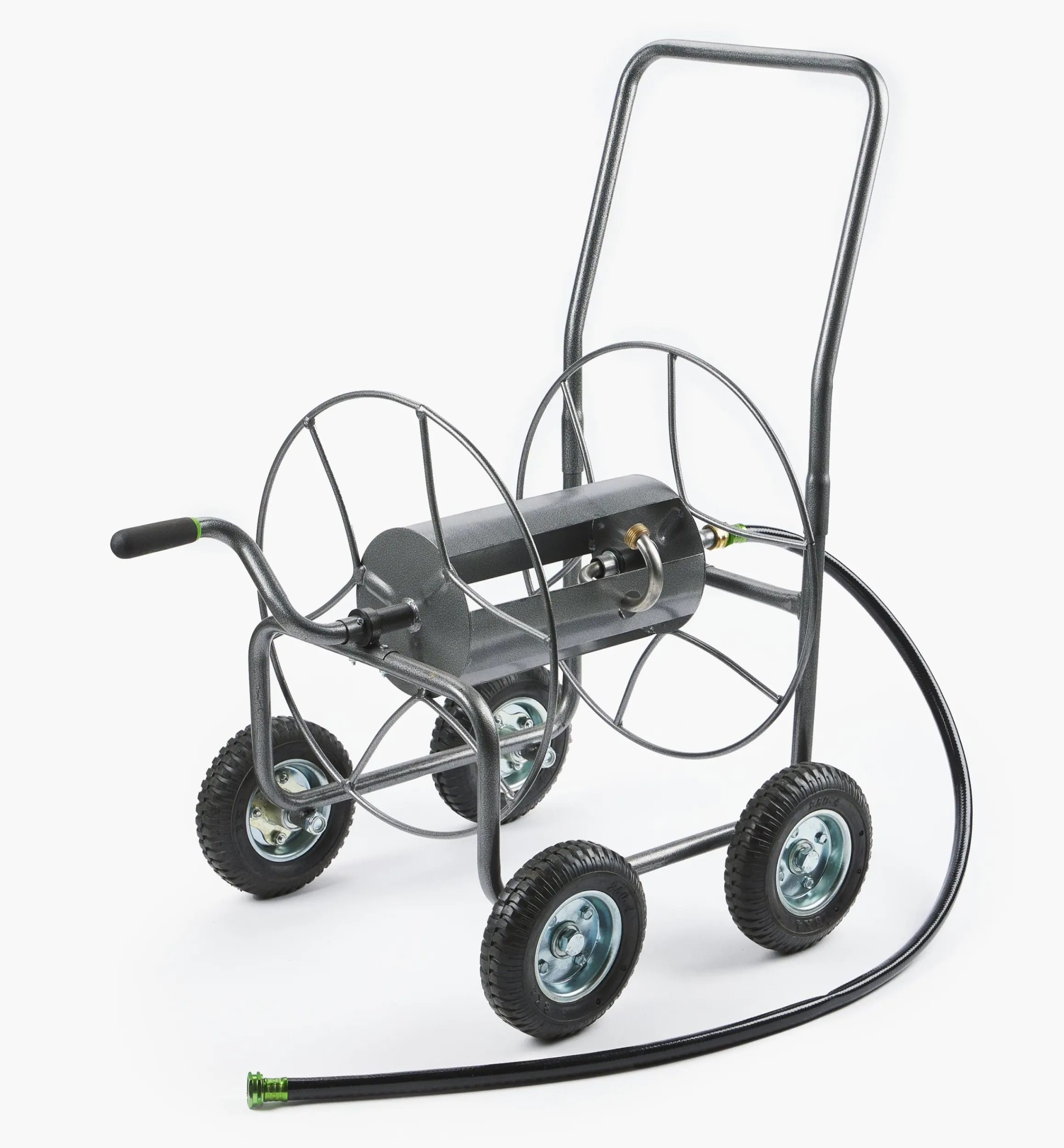 Lee Valley Hoses & Accessories>Four-Wheel Hose Cart
