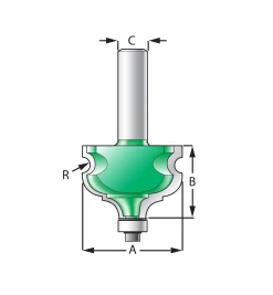 Lee Valley Routing>French Provincial Classic #2 Bit