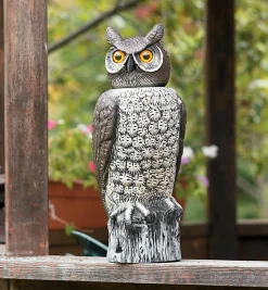 Lee Valley Pest Control>Garden Scare Owl