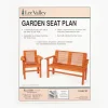 Lee Valley Plans>Garden Seat Plan