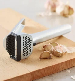 Lee Valley Mashers & Presses>Garject Garlic Press