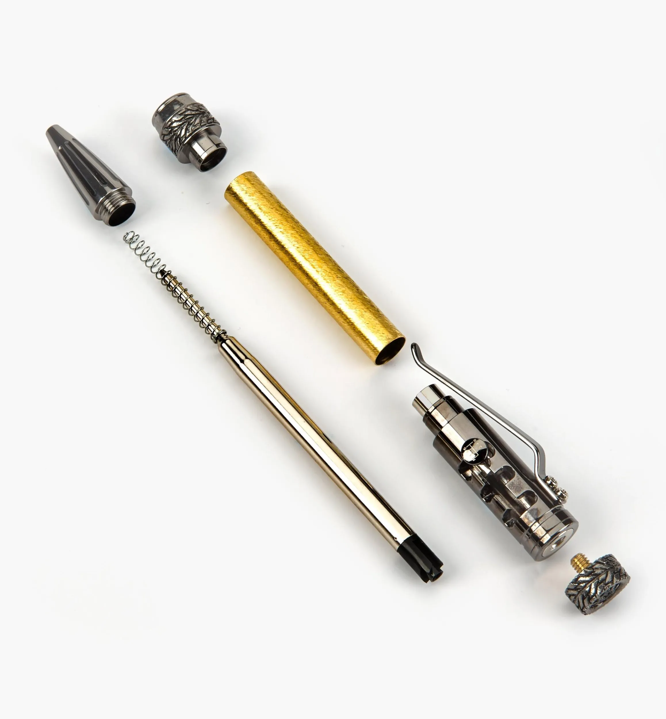Lee Valley Project Supplies>Gearshift Ballpoint Pen Hardware