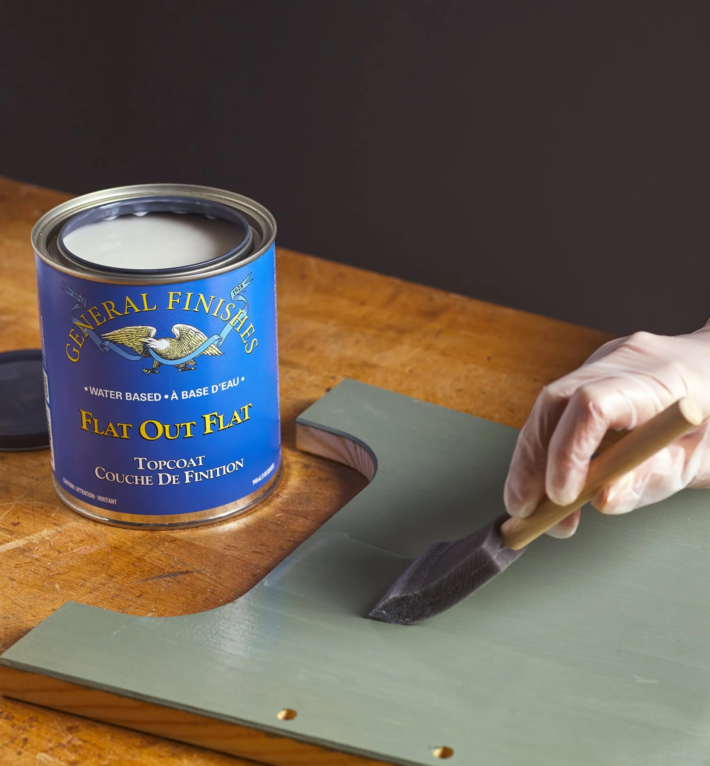 Lee Valley Supplies>General Flat Out Flat Topcoat