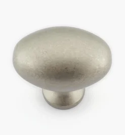 Lee Valley Knobs>Glacier Oval Knob
