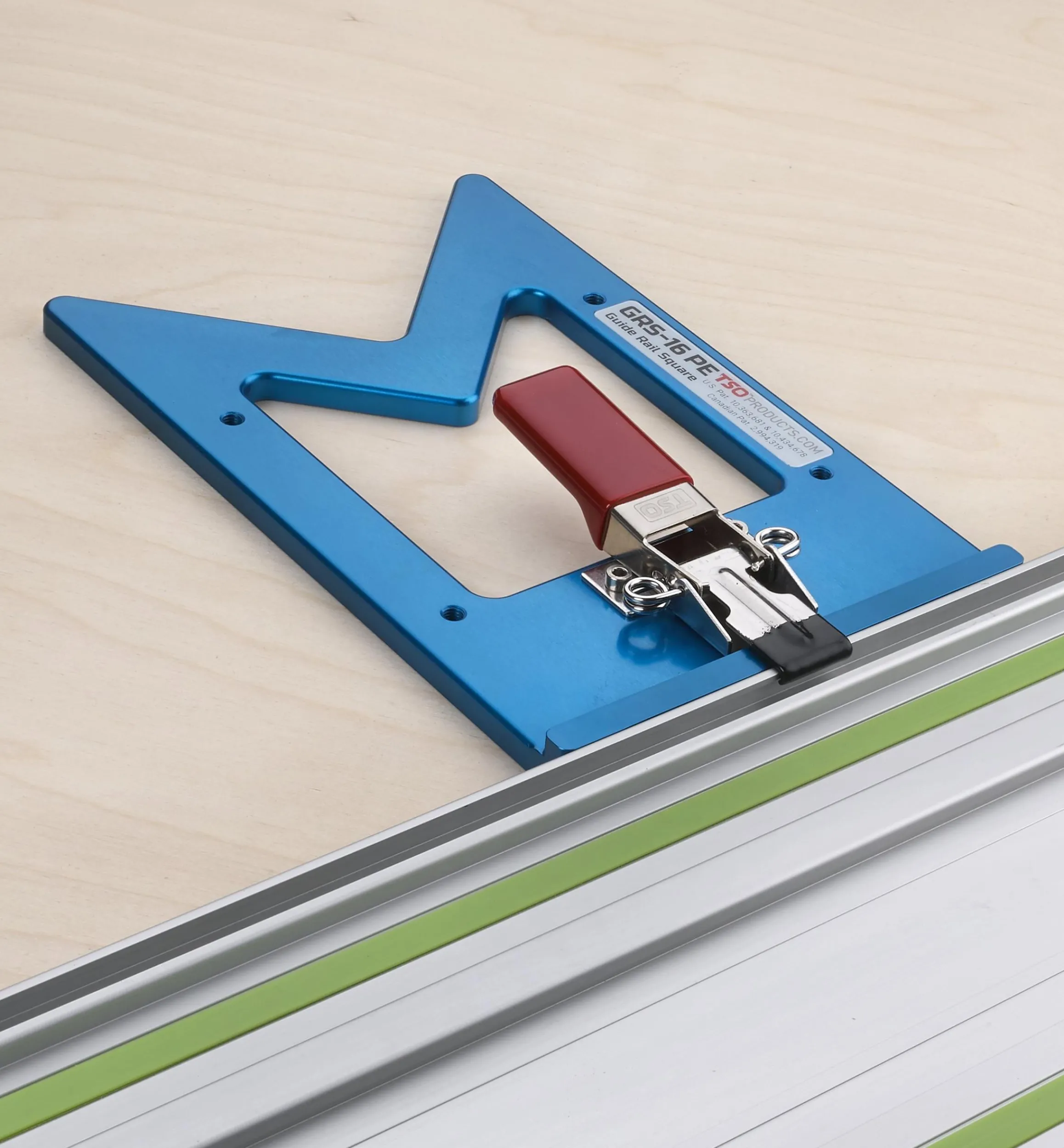 Lee Valley Power Tool Accessories>GRS-16 PE Guide Rail Square