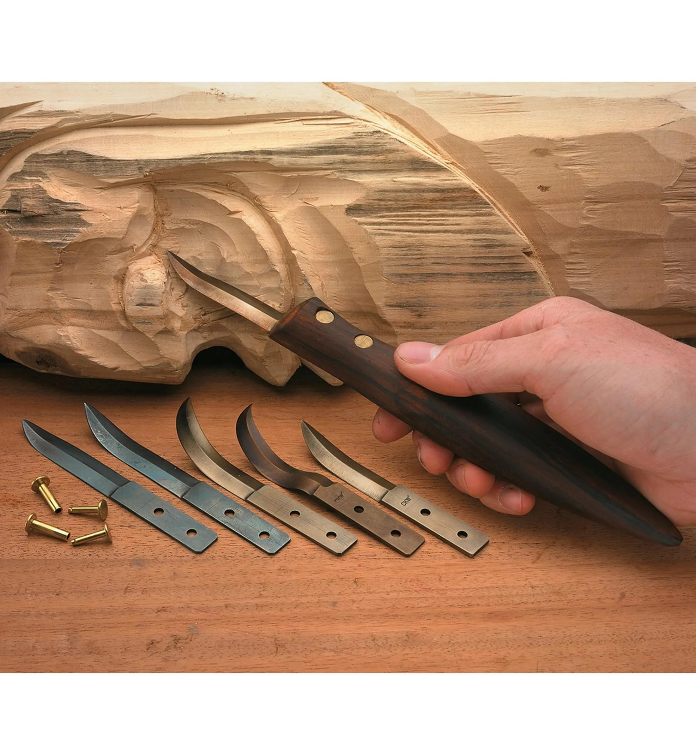 Lee Valley Hand Tools>Haida Carver's Knife Blades