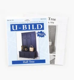 Lee Valley Plans>Hall Tree Plan