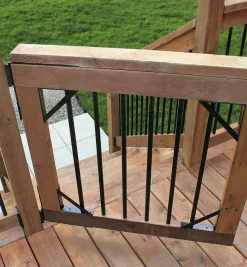 Lee Valley Outdoor Hardware>Heavy-Duty Gate Bracket Kit