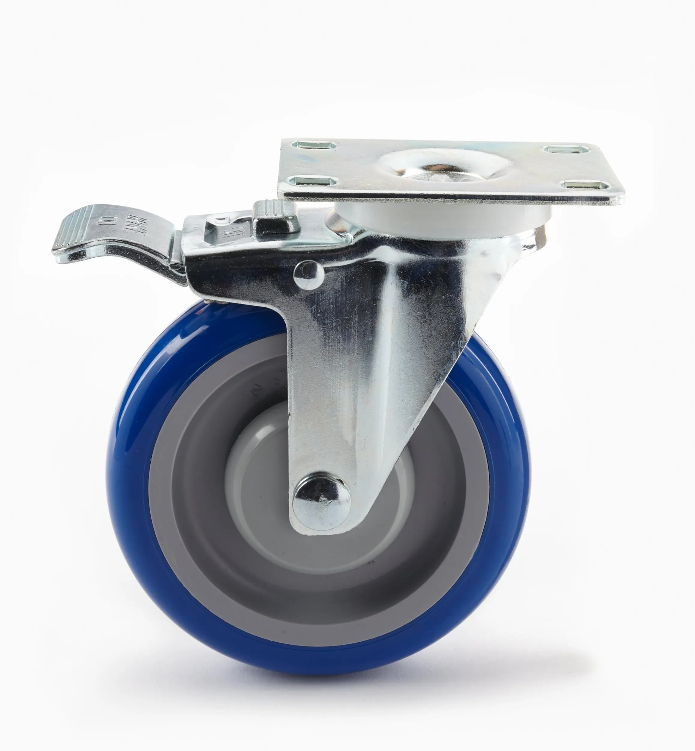 Lee Valley Casters & Wheels>Heavy-Duty Polyurethane Swivel Locking Casters