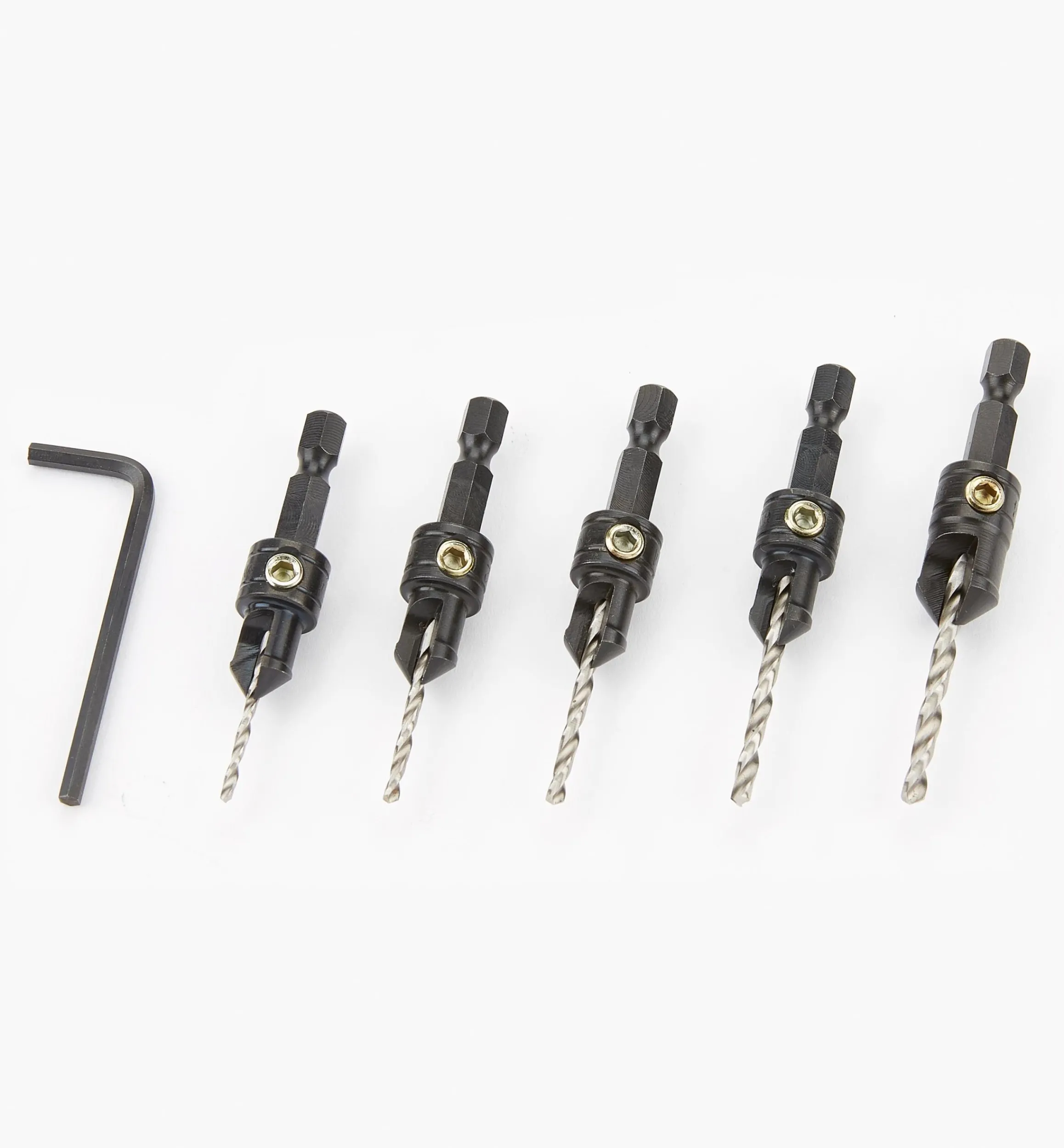 Lee Valley Power Tool Accessories>Hex-Shank Countersinks