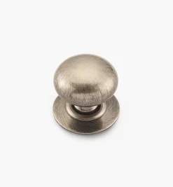 Lee Valley Knobs>Hollow Brass Knobs With Escutcheons