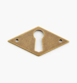 Lee Valley Escutcheons>Horizontal Diamond Escutcheons