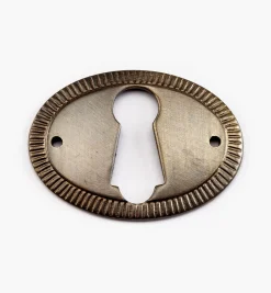 Lee Valley Escutcheons>Horton Horizontal Flat Rope Escutcheon