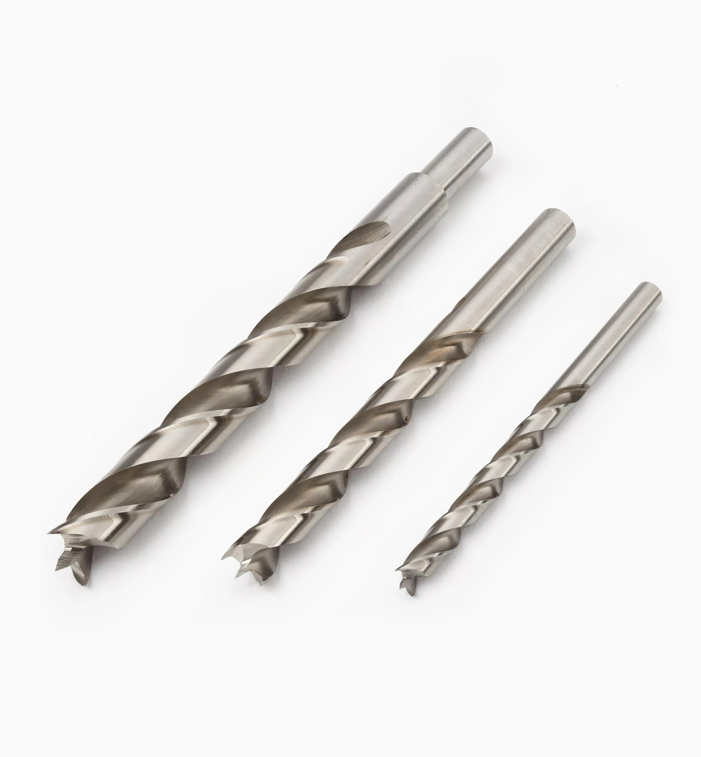 Lee Valley Power Tool Accessories>HSS Lipped Imperial Brad-Point Drills