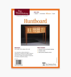 Lee Valley Plans>Huntboard Plan