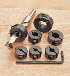 Lee Valley Power Tool Accessories>Imperial Split Depth Collars For Drills