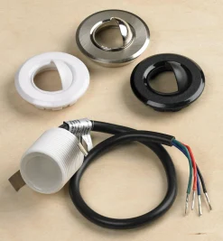 Lee Valley Lighting>Indoor/Outdoor Color-Controlled (RGB) Mini Recessed LED Light Kit