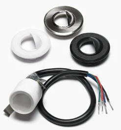 Lee Valley Lighting>Indoor/Outdoor Color-Controlled (RGB) Mini Recessed LED Light Kit