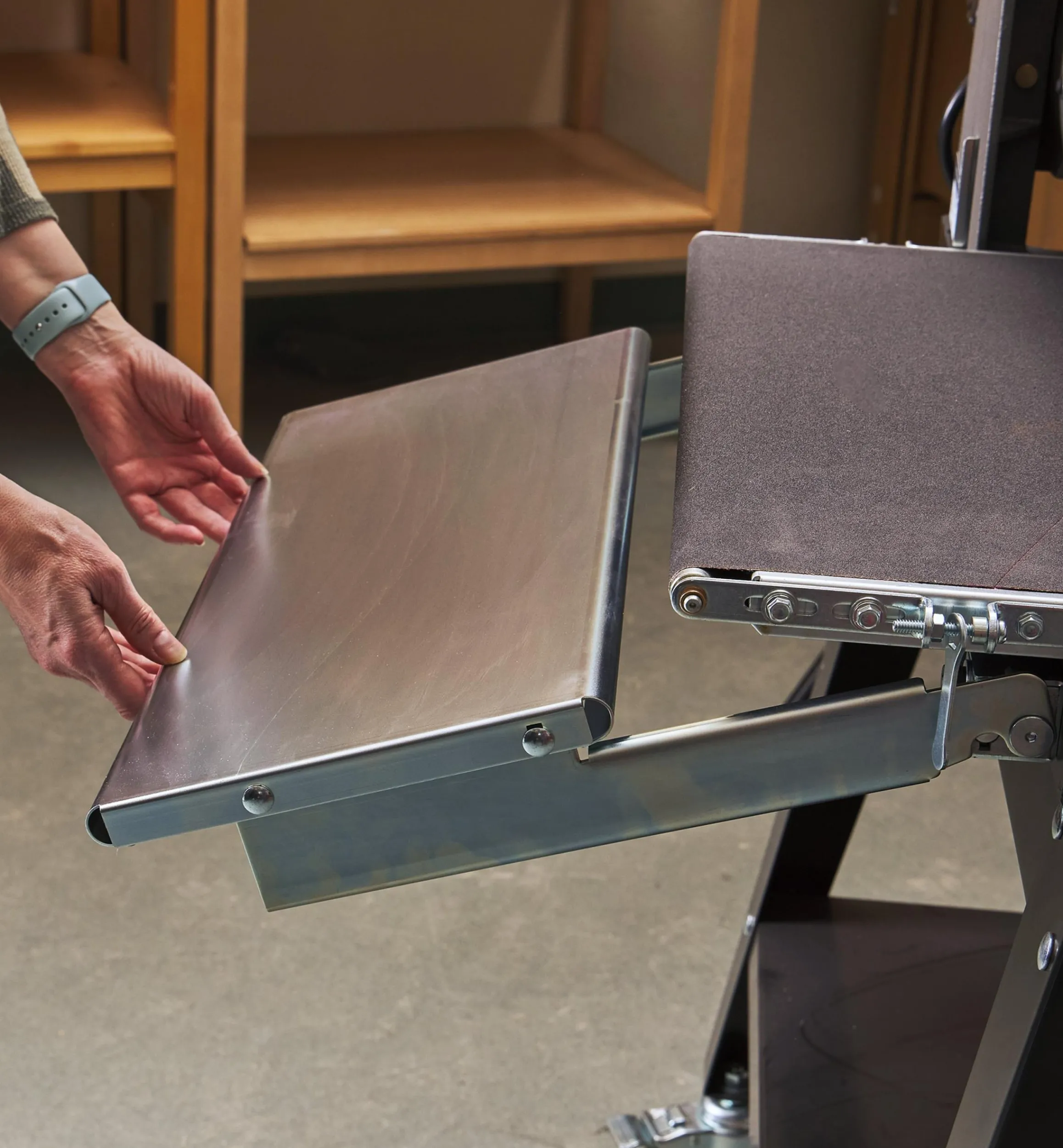 Lee Valley Power Tool Accessories>Infeed/Outfeed Tables For Laguna 19-38 Drum Sander