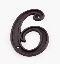 Lee Valley Architectural Hardware>Italic Cast Brass House Numbers