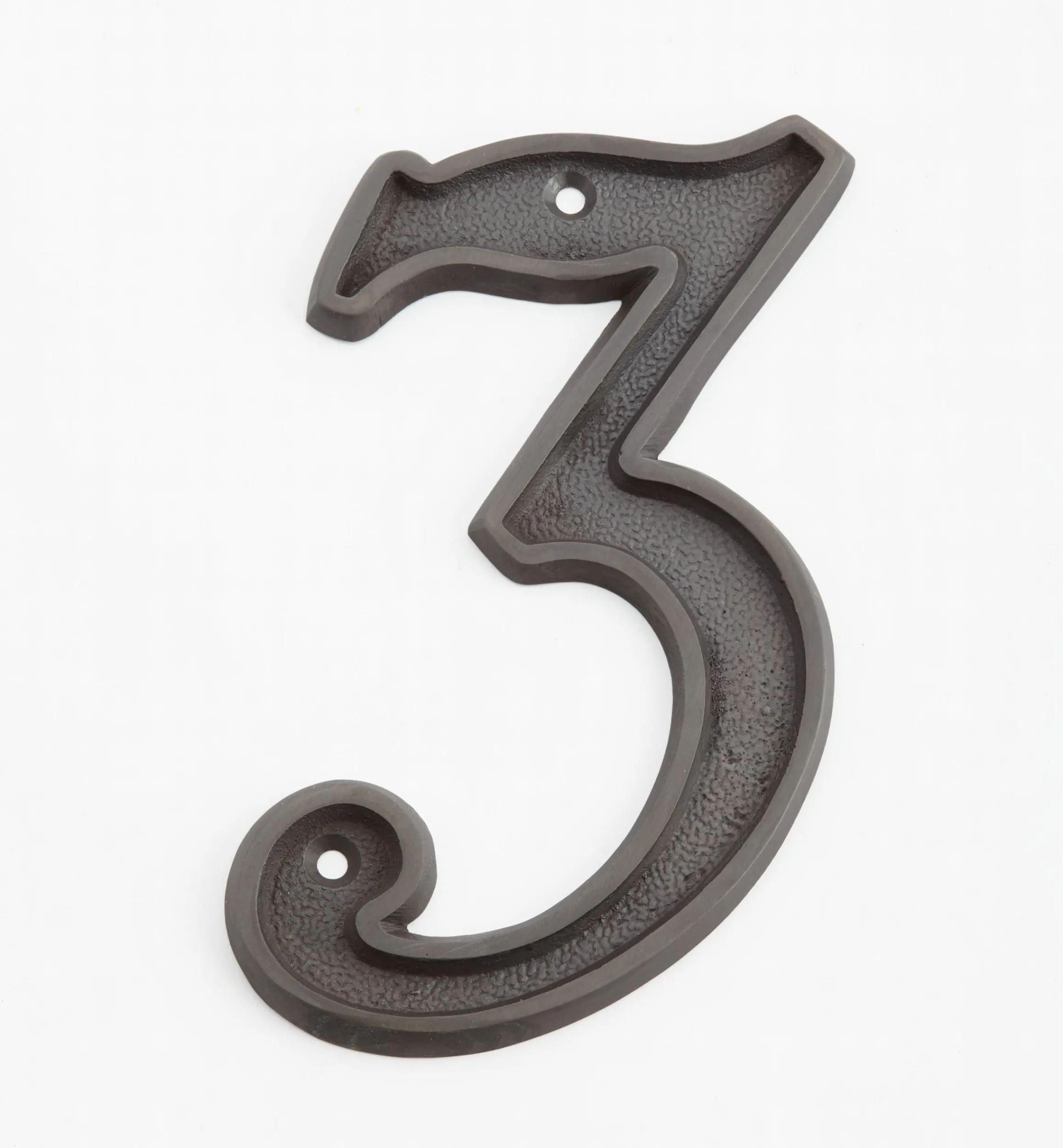 Lee Valley Architectural Hardware>Italic Cast Brass House Numbers