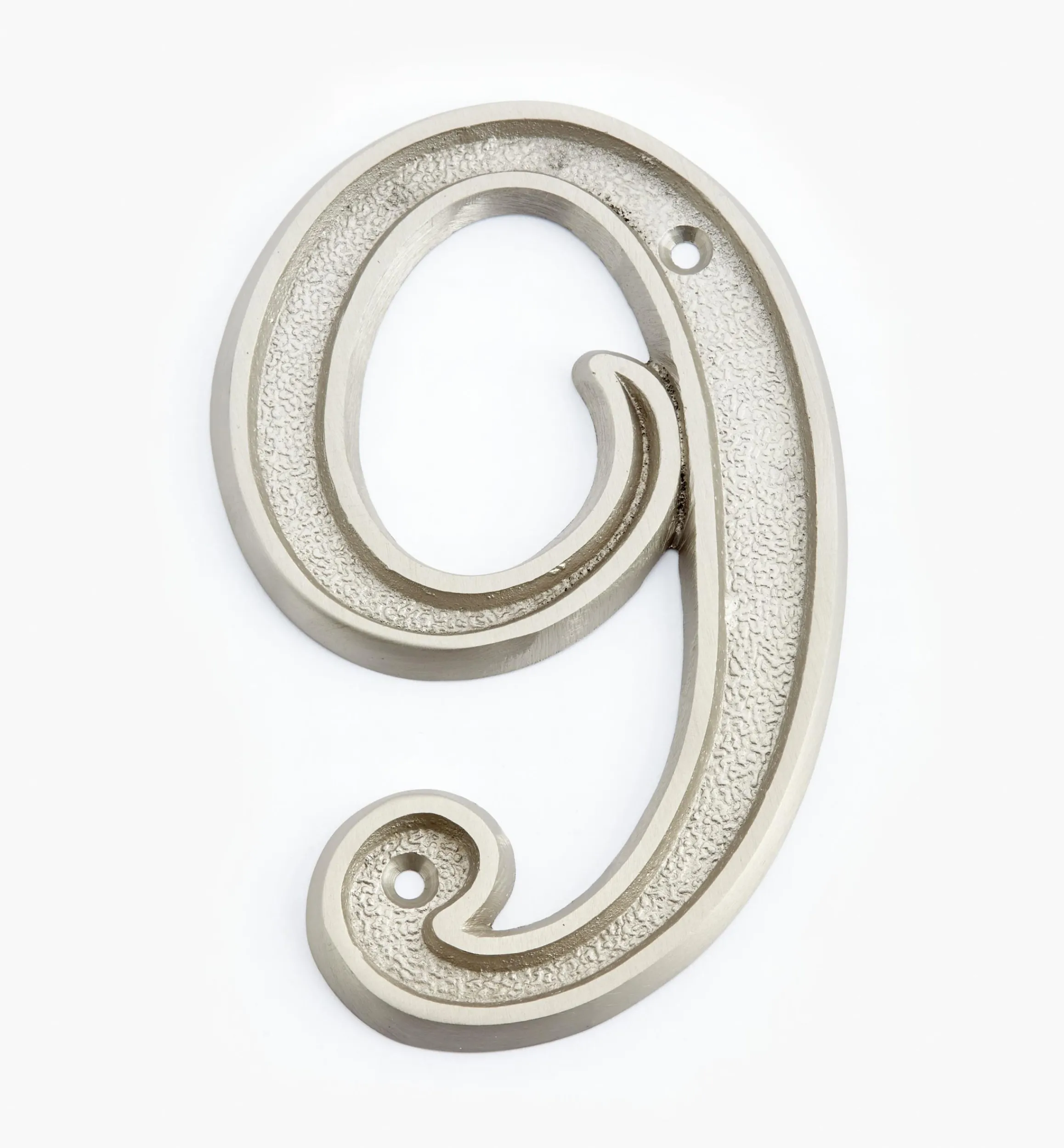 Lee Valley Architectural Hardware>Italic Cast Brass House Numbers