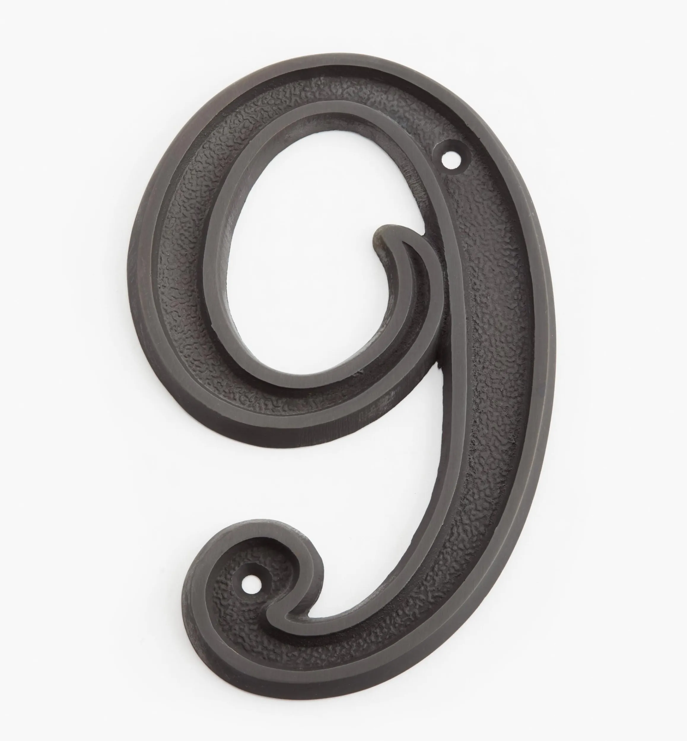 Lee Valley Architectural Hardware>Italic Cast Brass House Numbers