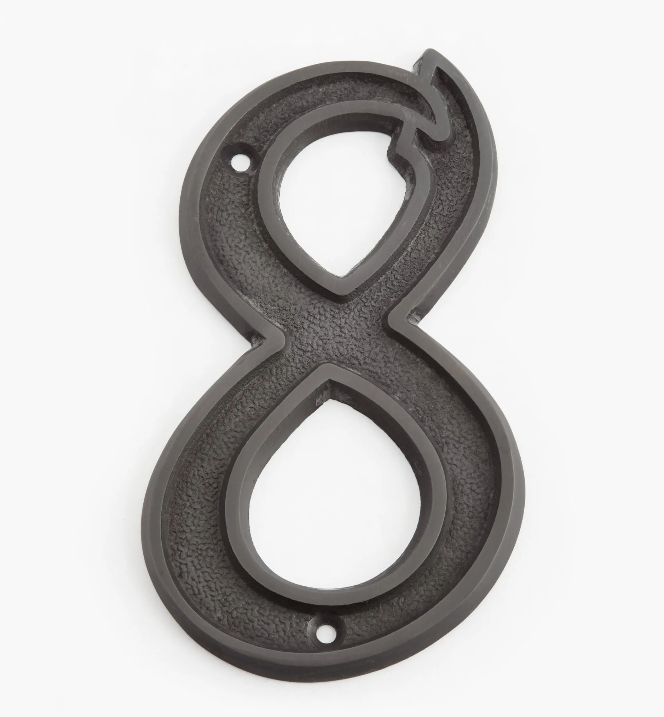 Lee Valley Architectural Hardware>Italic Cast Brass House Numbers