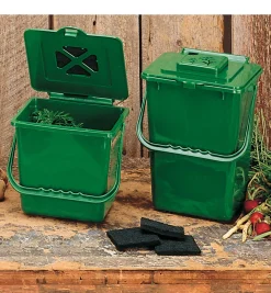 Lee Valley Composting|Composting>Kitchen Compost Pails