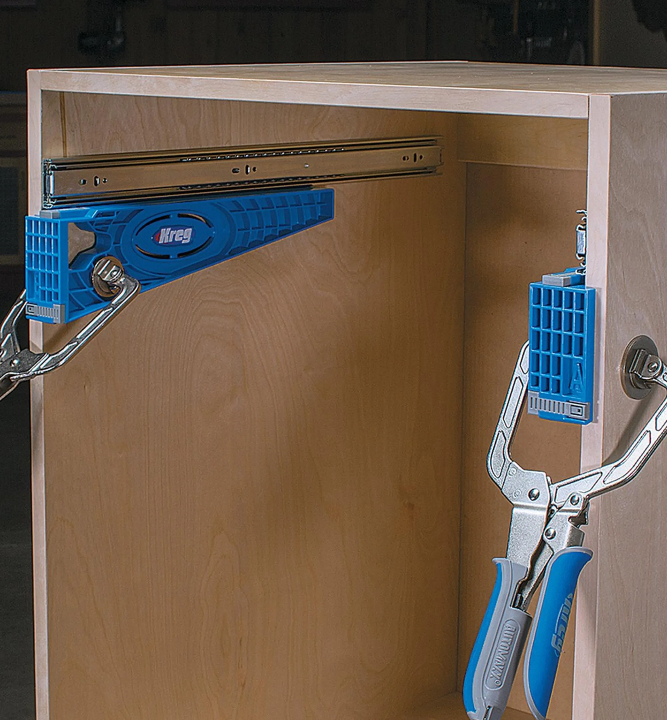 Lee Valley Jigs, Guides & Fixtures>Kreg Drawer Slide Mounting Brackets