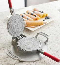 Lee Valley Cookware>Krumkake & Pizzelle Iron
