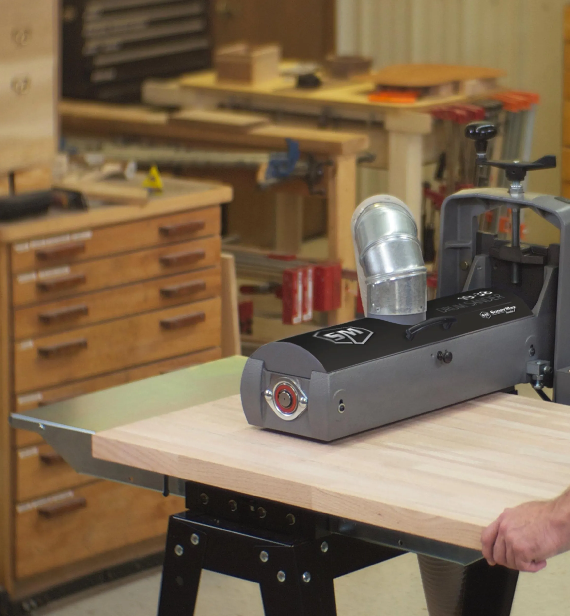 Lee Valley Power Tools>Laguna SuperMax 19-38 Drum Sander Set