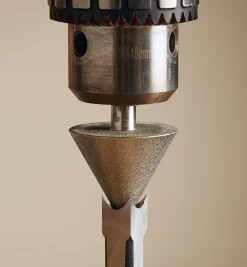 Lee Valley Sharpening>Large Cone Sharpeners For Premium Hollow Mortise Chisels & Bits